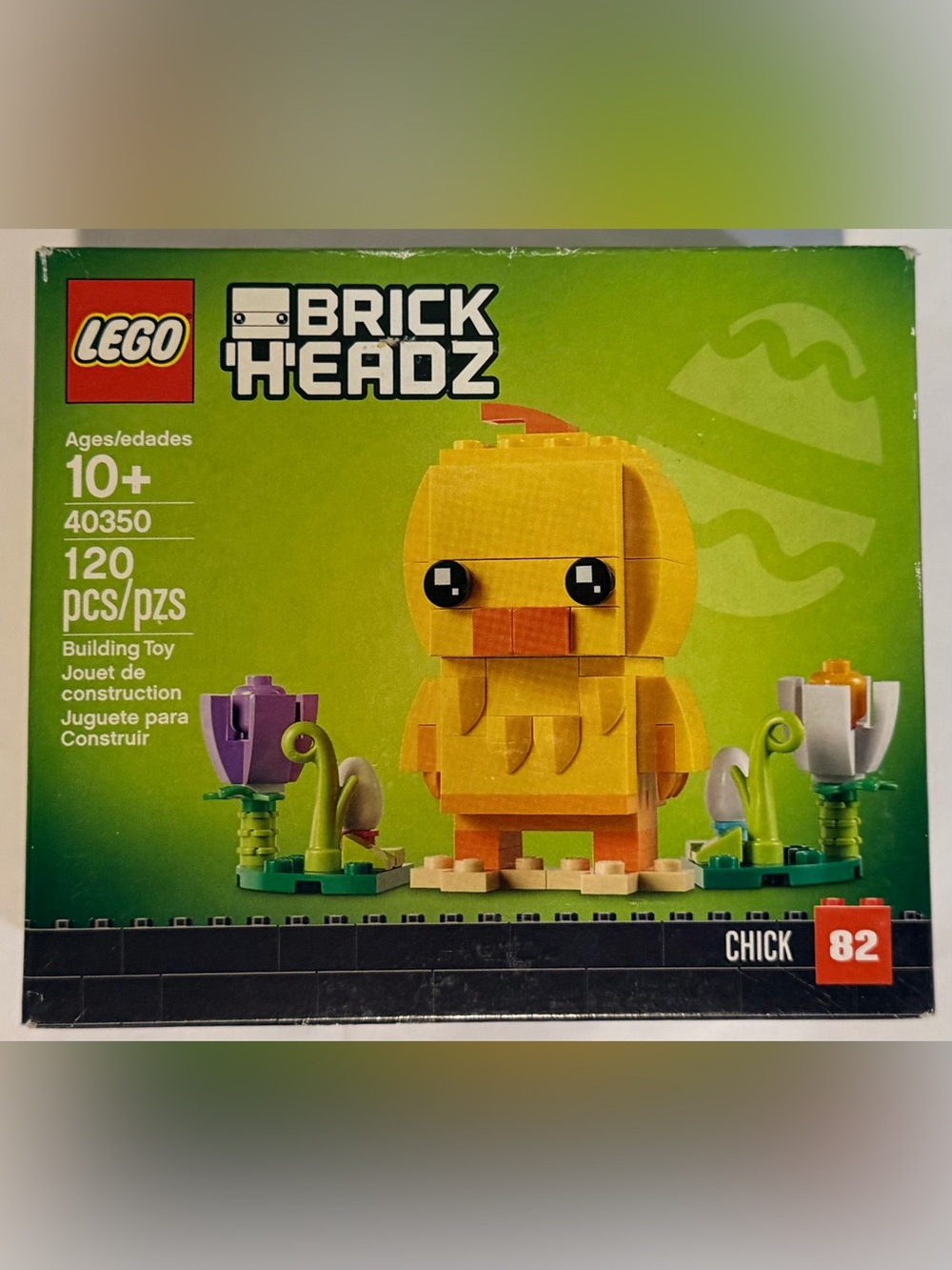 RARE RETIRED Lego BrickHeadz Chick Building Set 120 pieces!